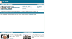 Desktop Screenshot of blog.cutlassandcane.com